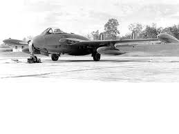 Crash site of an RAF Venom